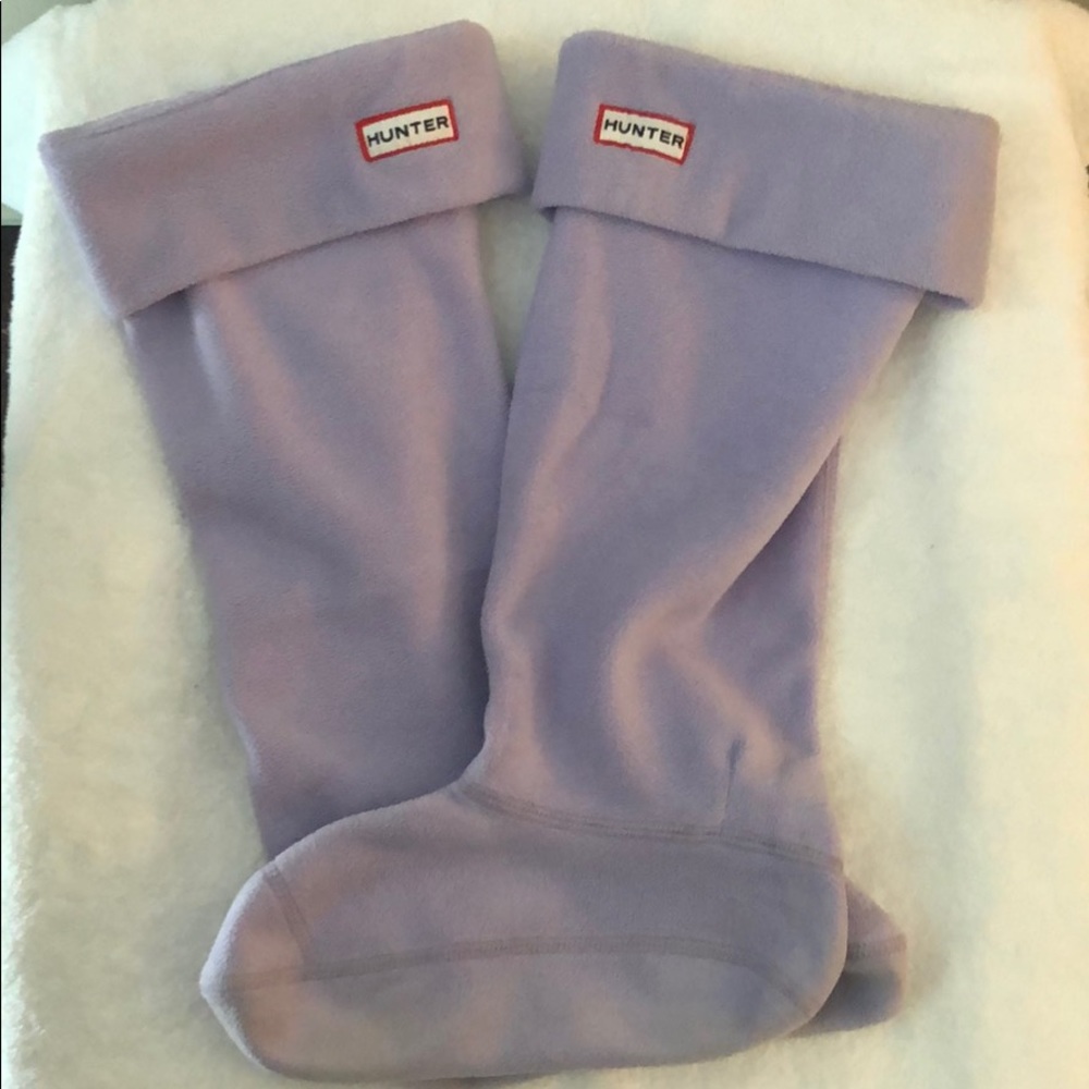 Hunter fleece boot socks